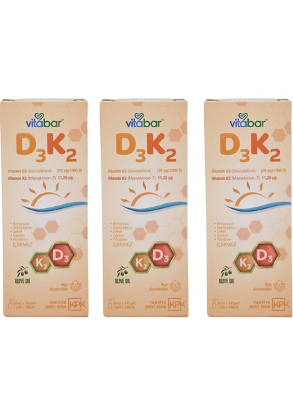 D3K2 Avantajlı 3'lü Paket