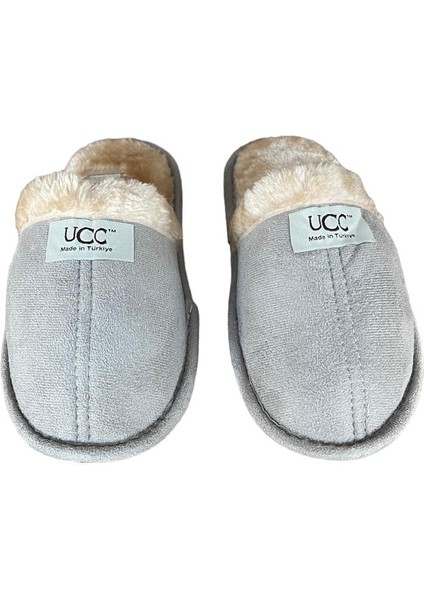 Peluşlu Ev Terliği Gri fiyatları