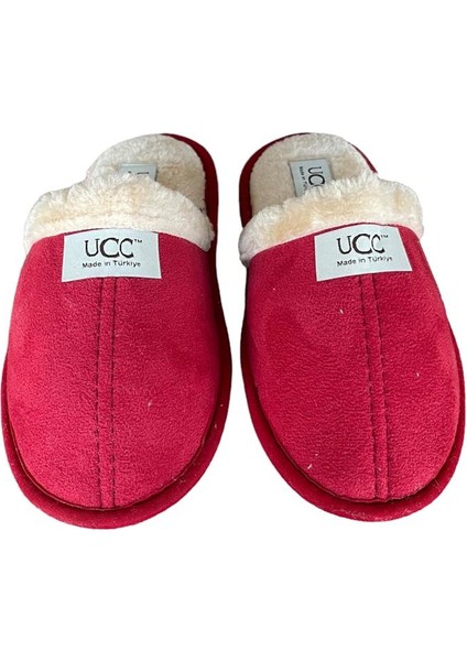 Unisex Peluşlu Ev Terliği Kırmızı fiyatları