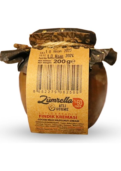 Zümrella Sütlü Kakaolu Fındık Kreması 200 gr fiyatları