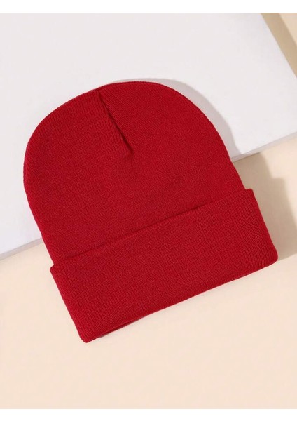 EKE TEKSTİL Unisex Katlamalı Kışlık Örme Bere modelleri