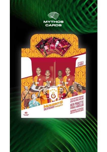 Mythos Cards Galatasaray Moments 2023-24 Sezonu - Tam Kutu