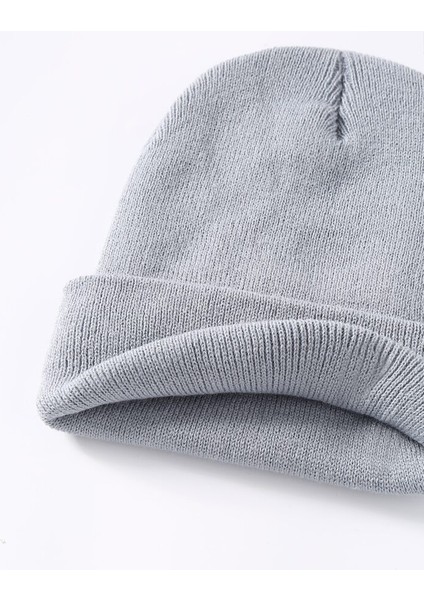 EKE TEKSTİL Unisex Katlamalı Kışlık Örme Bere modelleri