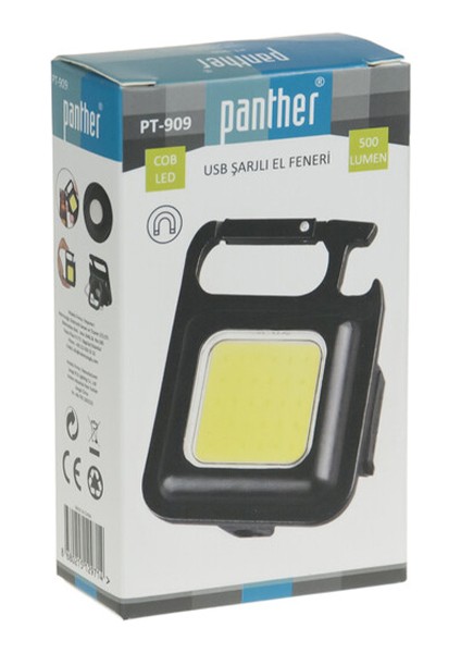 PT-909 Şarjlı Mıknatıslı LED