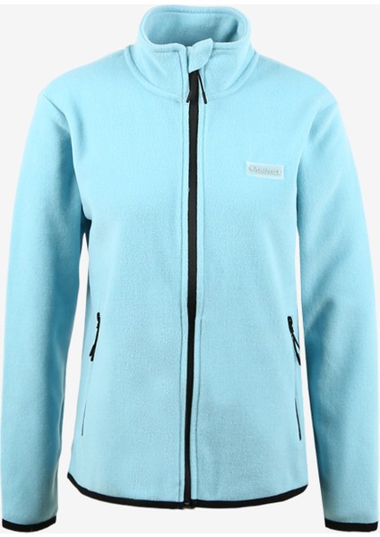 Turkuaz Kadın Kapüşonlu Polar Sweatshırt D3WL-SWT27