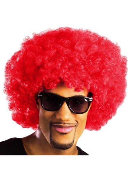 Kabarık Bonus Peruk Saç - Kırmızı fiyatları