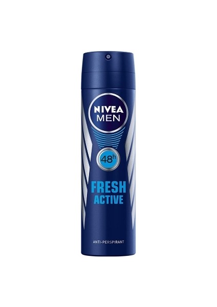 4'lü Nivea Deo 150 Ml. Men Fresh Active