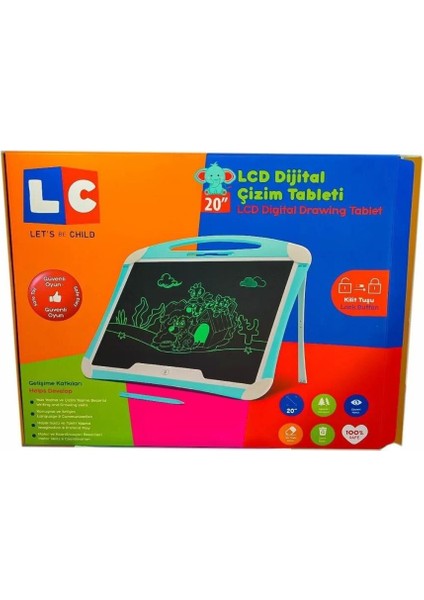 Lets Be Child Dijital Çizim Tableti 20" - LC-30958 (Lisinya)