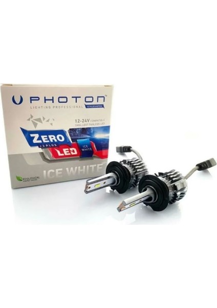 Zero H7 +3 Plus Fansız LED 12V&24V Beyaz (Ice Whıte)