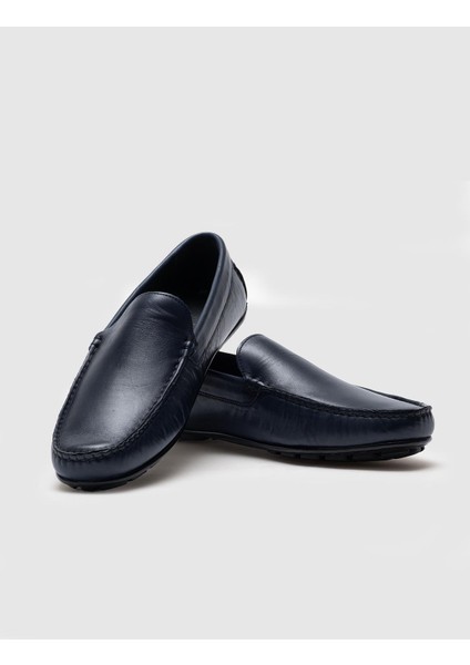 Erkek Loafer Ayakkabı 010M150 Lacivert