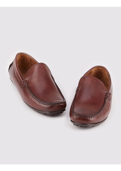 Bağcıksız Loafer Günlük Erkek Ayakkabı 010M150 Kahve fırsatları