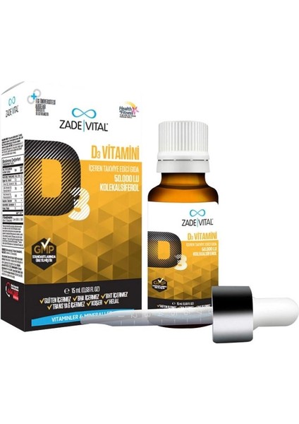 Vitamin D3 Damla 15ML