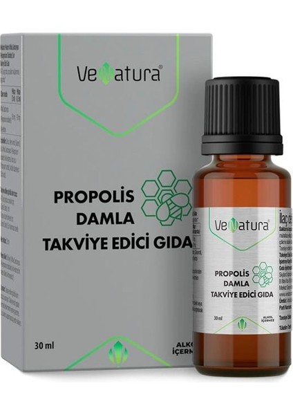 Propolis Damla Takviye Edici Gıda 30 ml