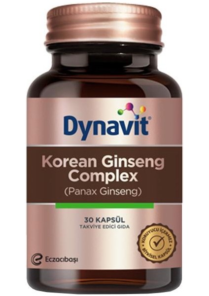 Korean Ginseng Complex 30 Kapsül