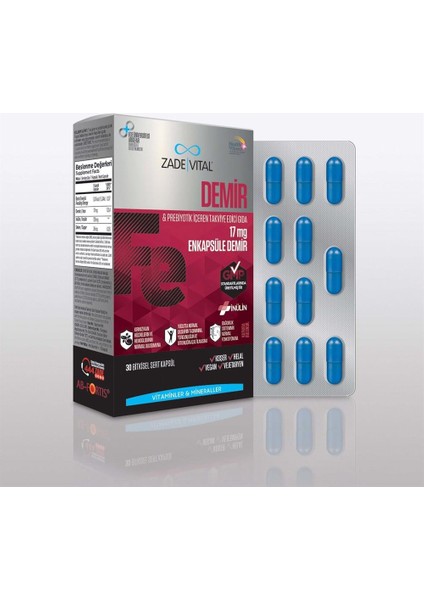 Demir 17 Mg 30 Kapsül