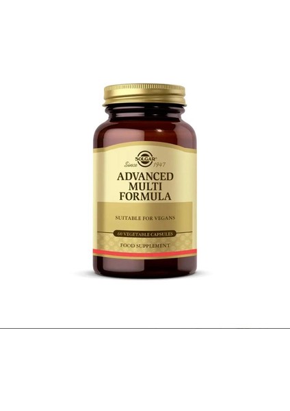 Advanced Multi Formula 60 Bitkisel Kapsül