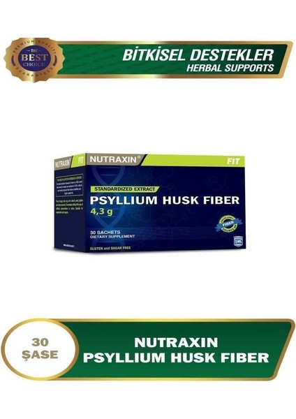 Psyllium Husk Fiber 4,3 gr x 30 Şase