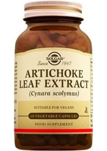 Artichoke Leaf Extract 60 Softgel E-Vital