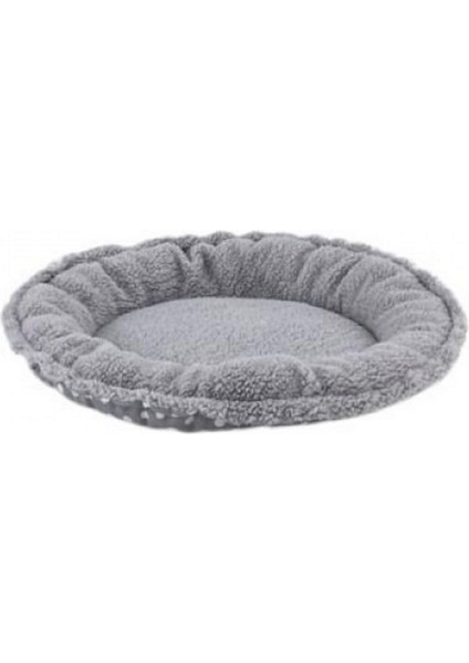 Sunflower Kedi ve Köpek Yatağı Çift Taraflı Gri Dot/peluş 85CM