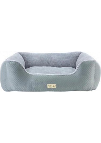 Echo Köpek Yatağı Gri/gri Peluş L 105X80CM
