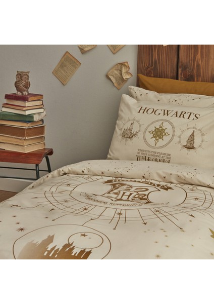 Karaca Home Harry Potter Charm Pamuk Tek Kişilik Nevresim Takımı