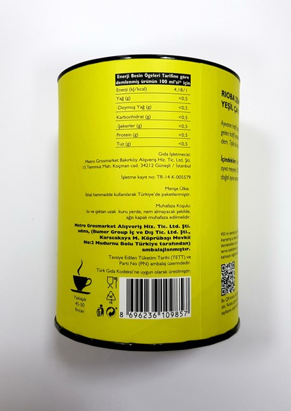 Rıoba Yeşil Çay Zencefil&ayva 75G
