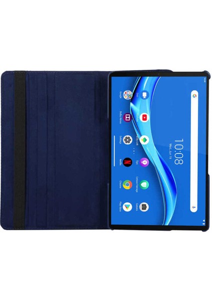 Lenovo Tab P11 Pro 11.5 Inch 2.gen Kılıf Dönebilen Standlı Uyku Modlu Pu Deri Koruyucu Kapak