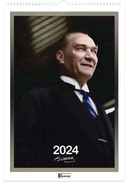 Keskin Color 2024 Duvar Takvimi Atatürk 31 x 43