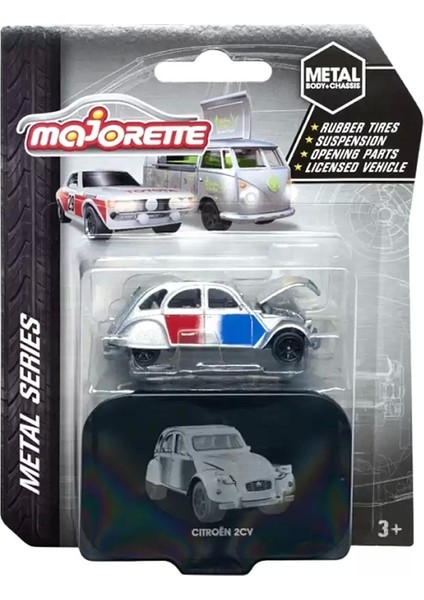 Majorette Citroen 2cv - Premium Vintage Metal Series