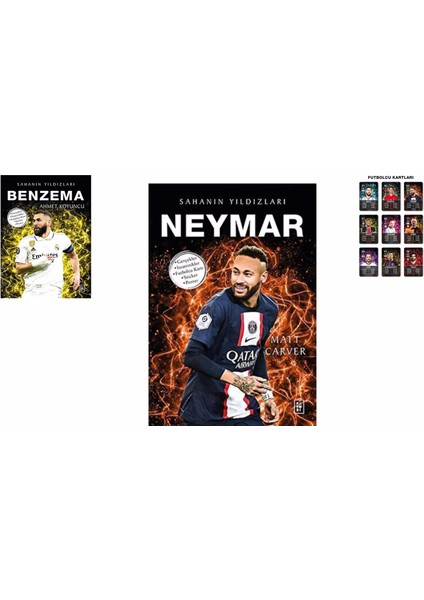 Neymar Sahanın Yıldızı / Benzema Sahanın Yıldızı + Sporcu Kartları