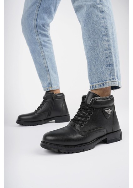 Canyon Bağcıklı Fermuarlı İçi Kürklü Erkek Kışlık Bot indirimleri