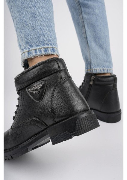 Canyon Bağcıklı Fermuarlı İçi Kürklü Erkek Kışlık Bot modelleri