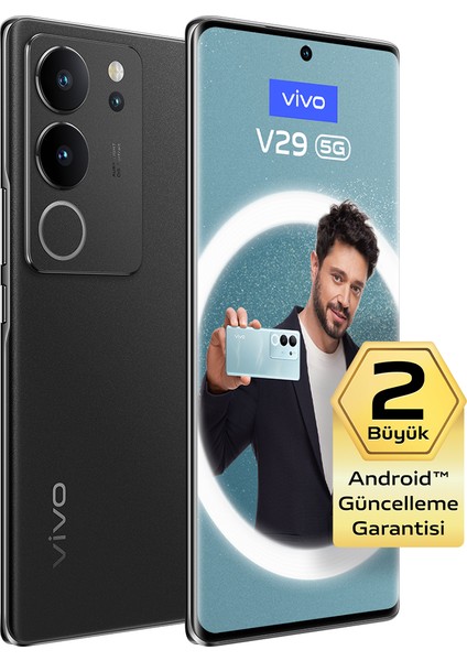 Vivo V29 5G 256 GB 8 GB Ram (Vivo Türkiye Garantili) Gece Siyahı