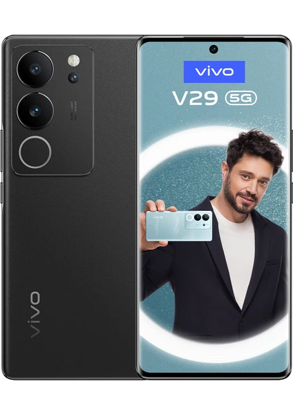 V29 5G 256 GB 8 GB Ram (Vivo Türkiye Garantili) Gece Siyahı