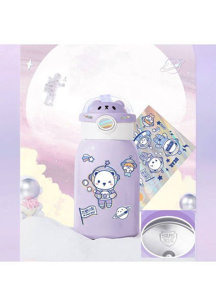 Sweet Ruı Astronot 500ML Çapraz Gövdeli Paslanmaz Çelik Termos Bardak (Yurt Dışından) modelleri