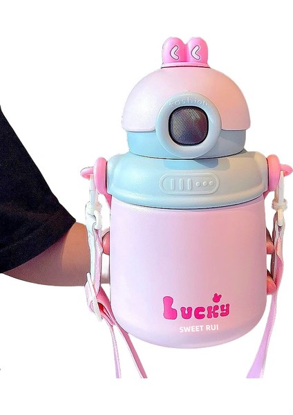 Sweet Ruı Çocuk Diyagonal Yalıtımlı Su Şişesi 900ML (Yurt Dışından)