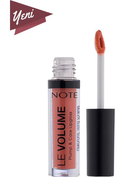 Note Le Volume Plump & Care Lipgloss Dudak Parlatıcısı 01 Happy Morning - Pembe