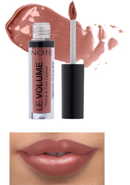 Note Le Volume Plump & Care Lipgloss Dudak Parlatıcısı 02 Just Nude - Nude