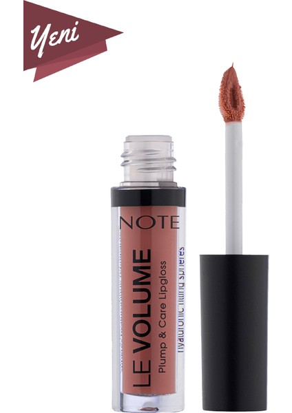 Note Le Volume Plump & Care Lipgloss Dudak Parlatıcısı 02 Just Nude - Nude fırsatları