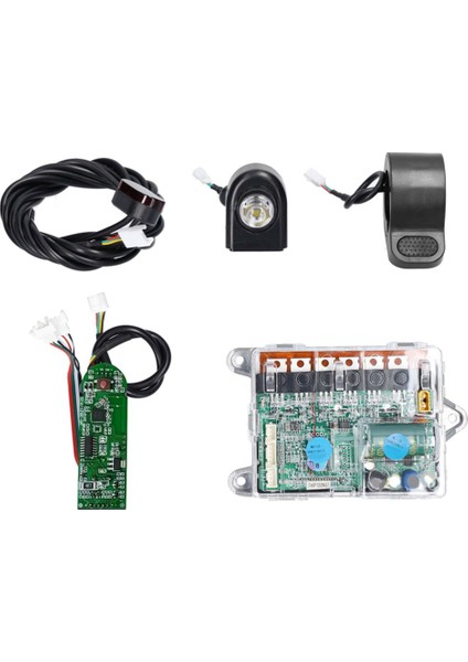 M365PRO Denetleyici Kontrol Panosu M365PRO Elektrikli Scooter Pano ve Anakart Seti 6 Adet Parça (Yurt Dışından)
