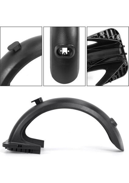 Arka Çamurluk Çamurluk Arka Lambası Braketi Kiti Ninebot Max G30 G30LP Elektrikli Scooter Fren Lambası Desteği Montaj Seti 1 (Yurt Dışından) fiyatları