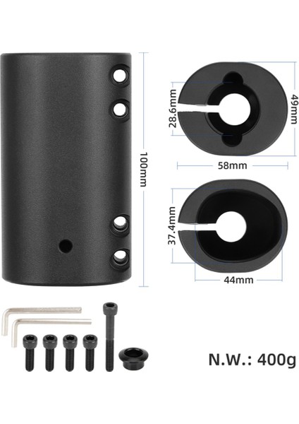 Elektrikli Scooter G30 Max Serisi Basit Sabitleme Parçaları Katlanır Sarsıntı Önleyici Modifikasyon Aksesuarları (Yurt Dışından) fiyatları