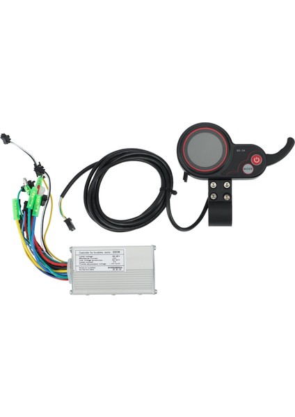 Bldc Motor/scooter/e Bisiklet Için Gaz Kelebeği LCD Ekran Hızı ile 36V 48V Elektrikli Bisiklet Scooter Denetleyicisi 350W (Yurt Dışından)