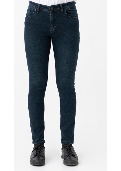 Pavia J2408 Regular Fit Likralı Pamuklu 5 Cep Jean Pantolon Haki