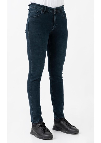 Pavia J2408 Regular Fit Likralı Pamuklu 5 Cep Jean Pantolon Haki