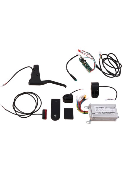 M365 Scooter Aksesuarları Elektrikli 36V350W Denetleyici Bluetooth App Hızlandırıcı Ön Işıklar Park Lambaları El Freni (Yurt Dışından) indirimleri