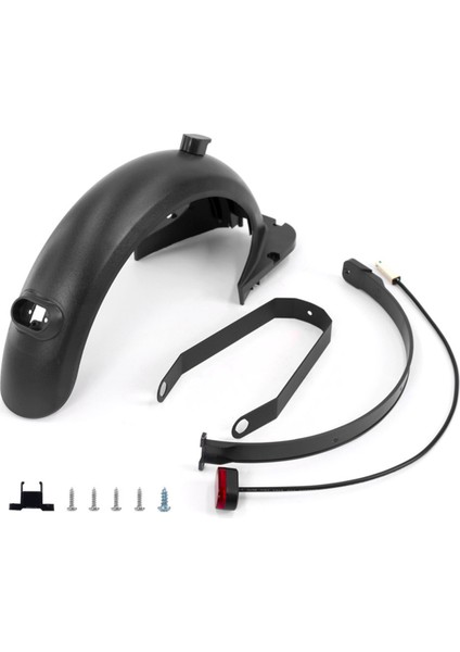 Arka Çamurluk Çamurluk Arka Lambası Braketi Kiti Ninebot Max G30 G30LP Elektrikli Scooter Fren Lambası Desteği Montaj Seti 2 (Yurt Dışından)