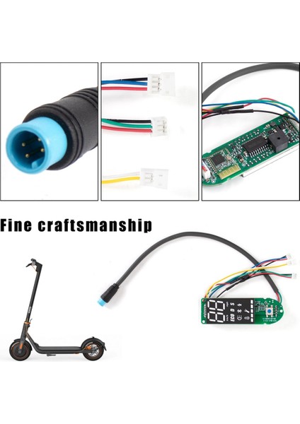 Segway Ninebot F20 F25 F30 F40 Elektrikli Scooter Denetleyici Dash Kurulu Ekran Parçaları Için Dashboard Ekran Montajı (Yurt Dışından)