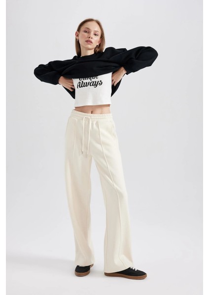 A0954AX/ER233 Defacto Kadın Eşofman Alt Ecru modelleri