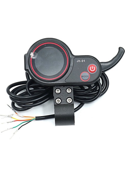 Hız ve Kilometreyi Gösteren Hızlandırıcılı 36/48V LED Ekran Elektrikli Scooter Jh-01 Uzun Vadeli Ölçer (Yurt Dışından)